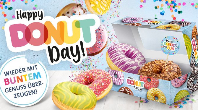 Happy Donut Day, Donut Promo, Donut Topseller
